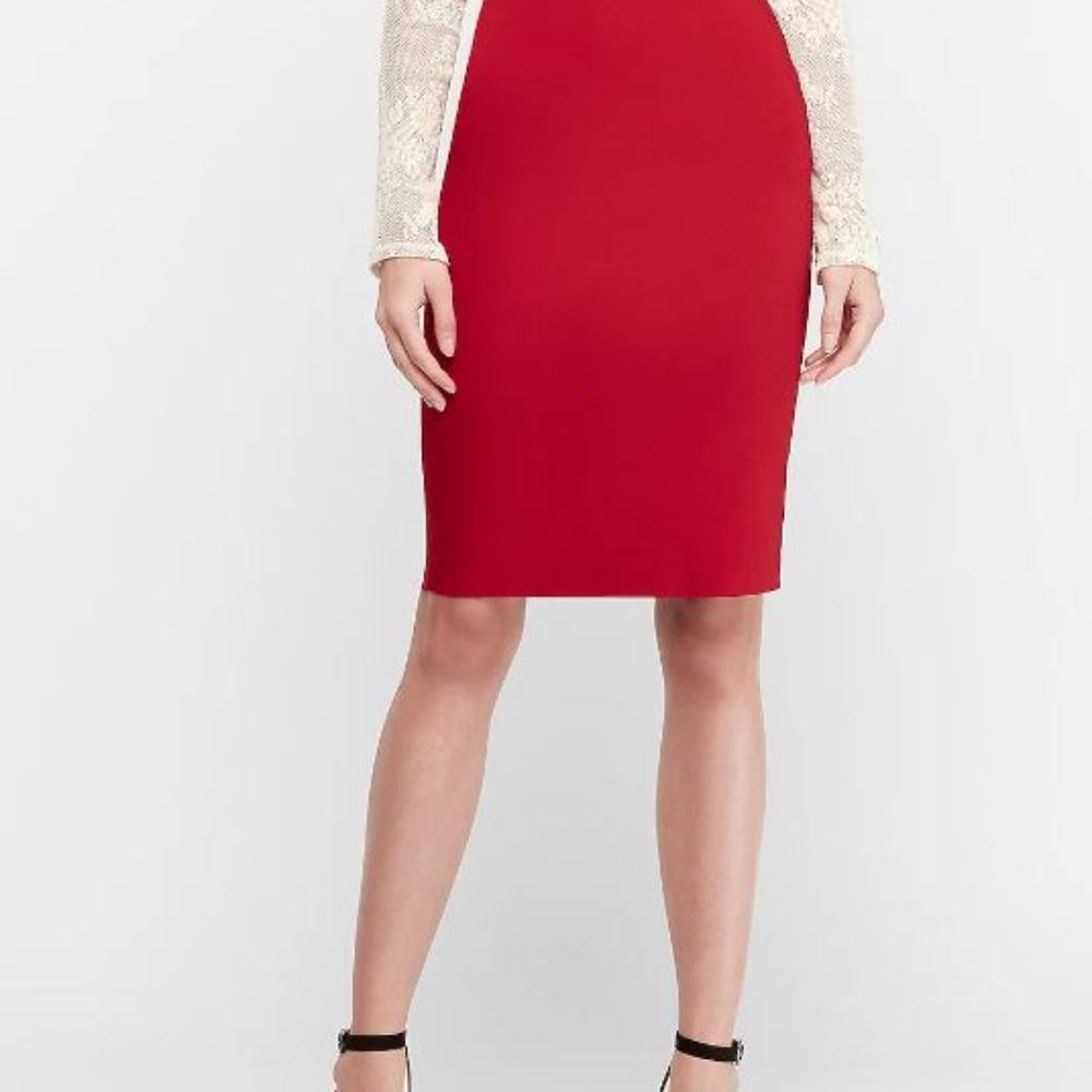 Express Editor High Waisted Pencil Skirt